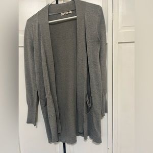 EUC gray cardigan